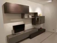 Parete attrezzata Mod integra Santalucia in stile moderna a prezzo scontato