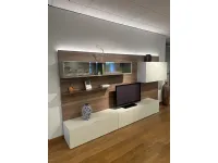 Parete attrezzata in stile moderna Boiserie lampo di Sangiacomo in Offerta Outlet 