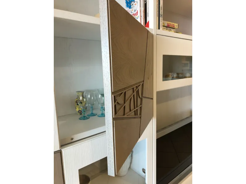 Parete attrezzata Collezione decor  Modo 10 in stile classico a prezzo ribassato
