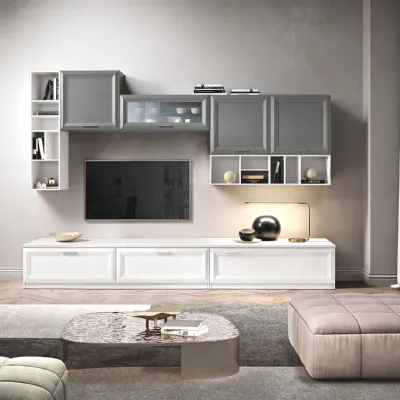 Parete attrezzata modello Jazz minimal composizione 101 di Gierre mobili: richiedi ora il prezzo riservato 