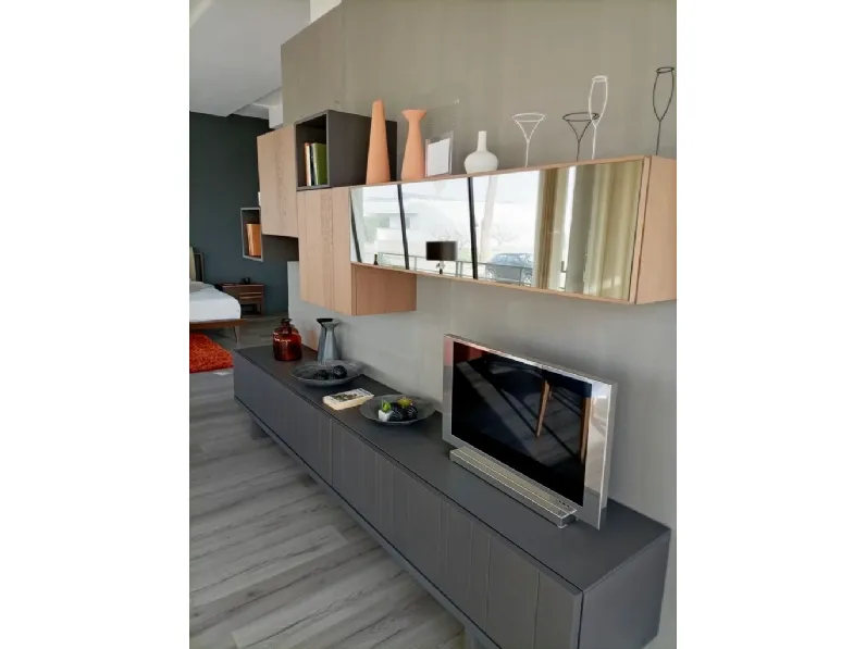 Parete attrezzata Modular system di Modo 10 in OFFERTA OUTLET