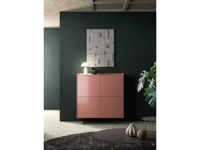 Parete attrezzata Modulo day 05 Orme in stile design a prezzo ribassato