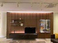 Parete attrezzata in stile design Modulor di Rimadesio in Offerta Outlet 