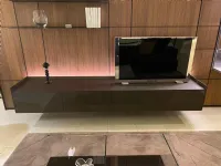Parete attrezzata in stile design Modulor di Rimadesio in Offerta Outlet 
