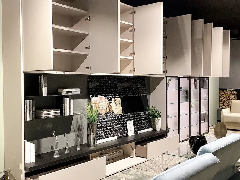 Parete attrezzata Mood di La casa moderna in OFFERTA OUTLET