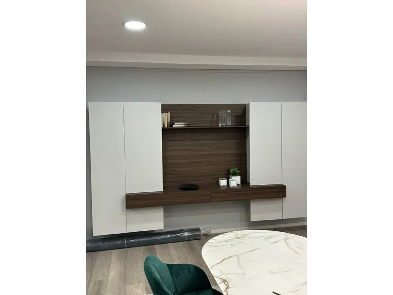 Parete attrezzata Orme Orme in stile design a prezzo scontato