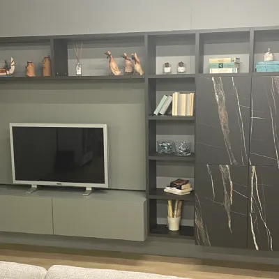 Parete attrezzata Orme Orme in stile design a prezzo ribassato