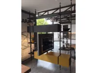 Parete attrezzata Parete antis  di Alf da fre scontata del 30%