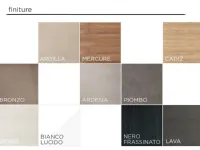 Parete attrezzata 3m, bianco lucido/mercure. -50%! Collezione esclusiva.