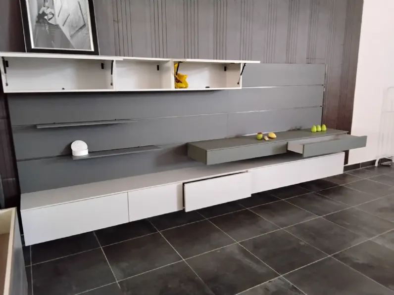Mobile soggiorno modello Parete attrezzata di Spagnol mobili scontato -33%