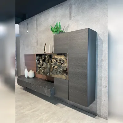 Mobile soggiorno modello Parete attrezzata  di Duebitalia a PREZZI OUTLET