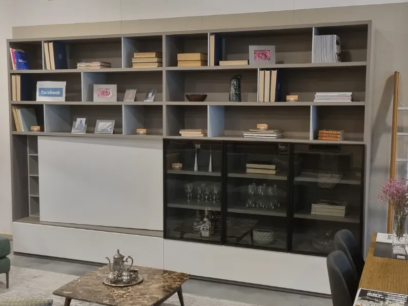 Mobile soggiorno modello Parete di Giellesse a PREZZI OUTLET