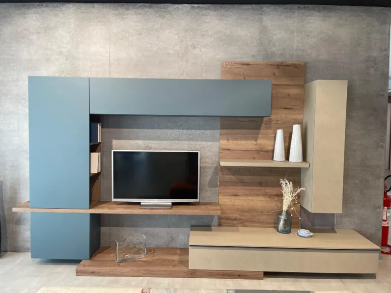 Parete attrezzata Parete imab  di Imab in OFFERTA OUTLET