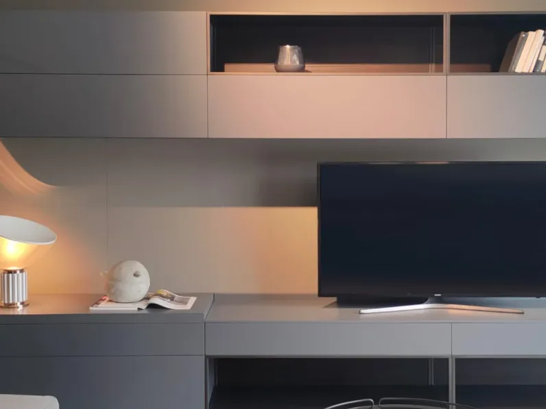 Mobile soggiorno modello Parete living novamobili di Novamobili a PREZZI OUTLET