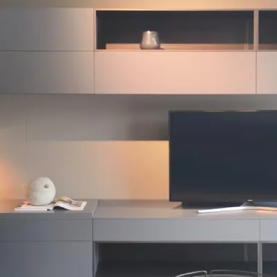 Parete attrezzata Parete living novamobili dell'azienda Novamobili con un ribasso esclusivo