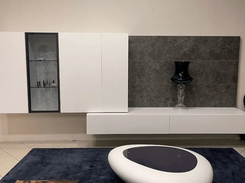 Mobile soggiorno modello Parete presotto di Presotto a PREZZI OUTLET