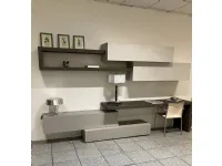 Parete attrezzata Parete soggiorno con scrivania della firma Sangiacomo con uno sconto esclusivo