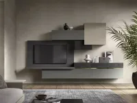 Parete attrezzata Parete soggiorno contenitiva del brand Artigianale con un ribasso esclusivo