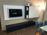 Parete attrezzata Parete tv jesse Jesse in stile design a prezzo ribassato