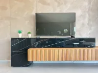 Mobile soggiorno modello Parete tv di Mobilgam scontato -40%