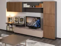 Parete attrezzata Plan 38 outlet della marca Diotti.com con un ribasso esclusivo