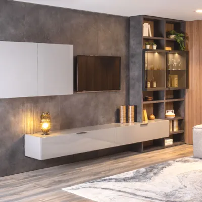 Parete attrezzata Plan 39 outlet di Diotti.com in OFFERTA OUTLET