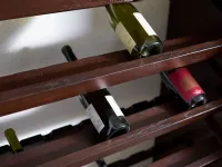 Parete attrezzata Porta bottiglie Artigianale in stile classica a prezzo ribassato