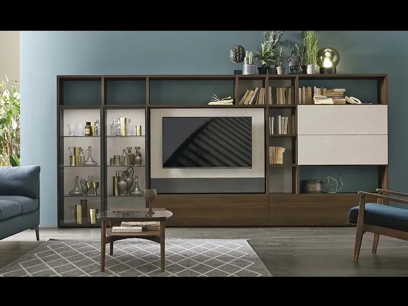 Parete attrezzata Promo 396 del marchio Tomasella con un ribasso esclusivo