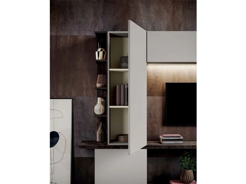Parete attrezzata Qsm 610 di Imab in OFFERTA OUTLET