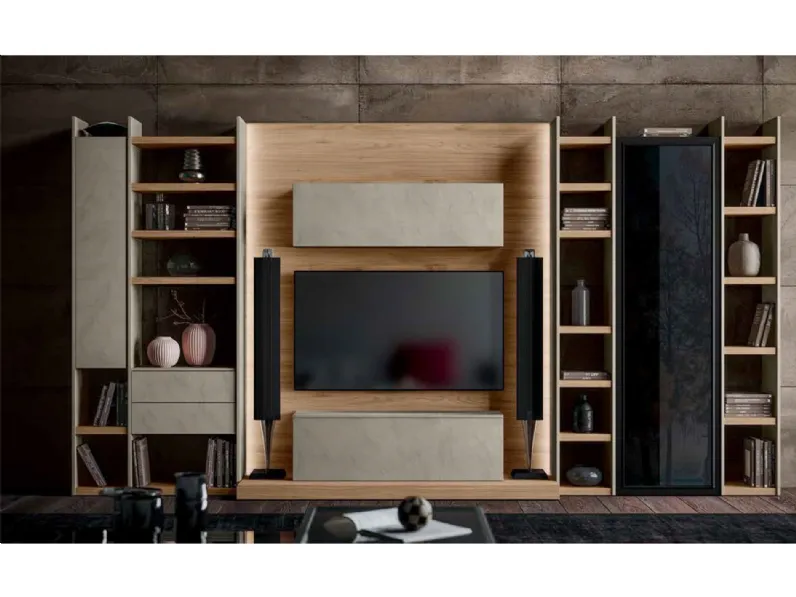 Parete attrezzata Qsm 620 di Imab in OFFERTA OUTLET