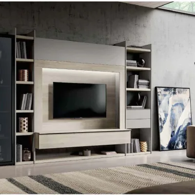 Mobile soggiorno modello Qsm 631 di Imab a PREZZI OUTLET