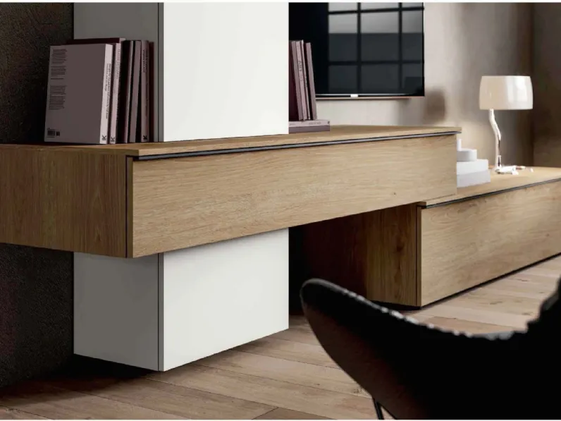 Parete attrezzata Qsm 635 di Imab in OFFERTA OUTLET