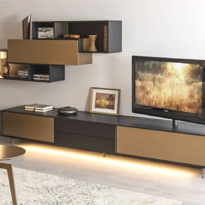 Parete attrezzata Replay 01 outlet del brand Diotti.com con un ribasso esclusivo