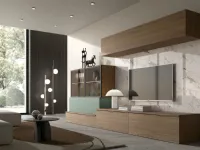 Parete attrezzata Revolution 409 di Collezione esclusiva in OFFERTA OUTLET