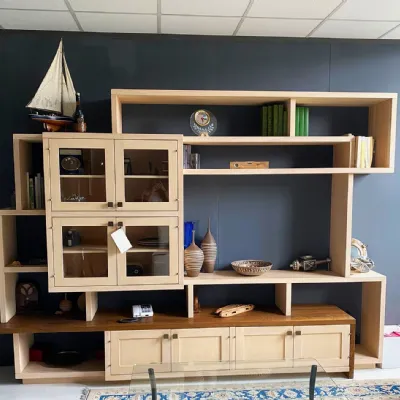Mobile soggiorno modello Scelta legno di Pacema a PREZZI OUTLET