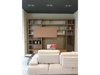 Parete attrezzata Seta  Maronese acf in stile design a prezzo scontato