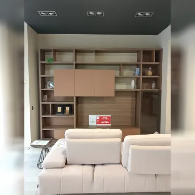 Parete attrezzata Seta  Maronese acf in stile design a prezzo scontato