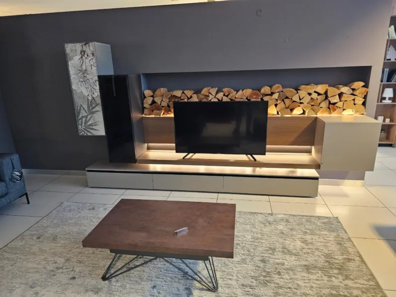 Parete attrezzata Shiro  di Tomasella in OFFERTA OUTLET