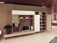 Parete attrezzata Sistema spalla wall 30 Novamobili in stile design a prezzo scontato