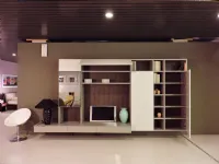 Parete attrezzata Sistema spalla wall 30 Novamobili in stile design a prezzo scontato