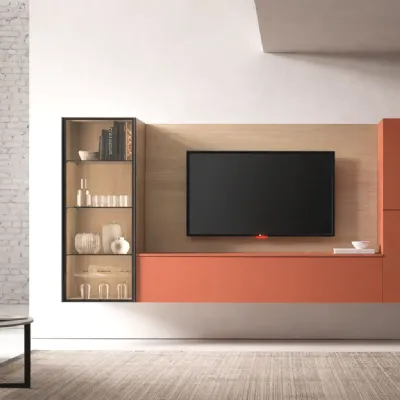 Parete attrezzata Skt10 di Tomasella scontata del 100%