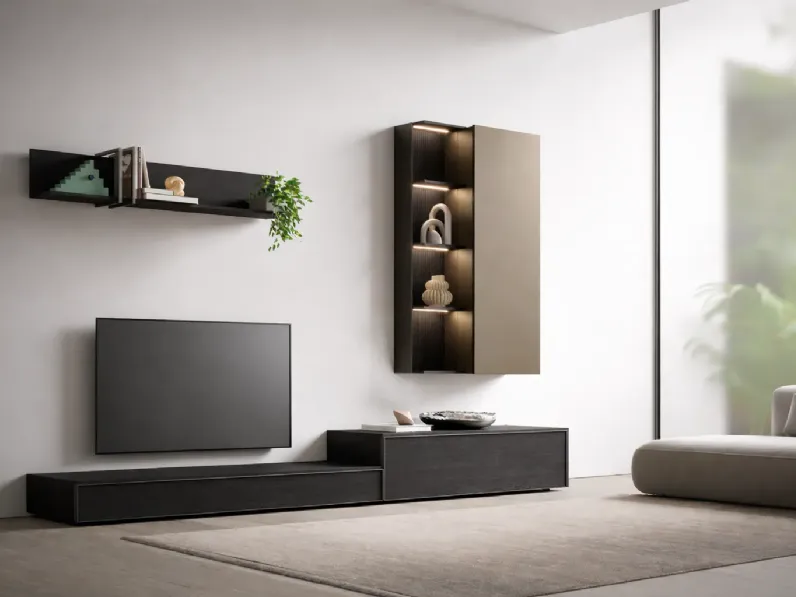 Parete attrezzata Skt26 di Tomasella scontata del 100%