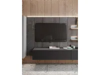 Parete attrezzata Skyline Astor mobili in stile moderna a prezzo ribassato