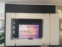 Mobile soggiorno modello Soggiorno con kit luce led 555 di Voltan scontato -25%