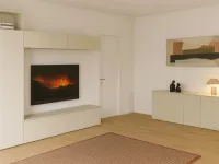 Parete attrezzata Soggiorno con madia  di Pianca in OFFERTA OUTLET