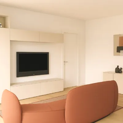 Parete attrezzata Soggiorno con madia  di Pianca in OFFERTA OUTLET