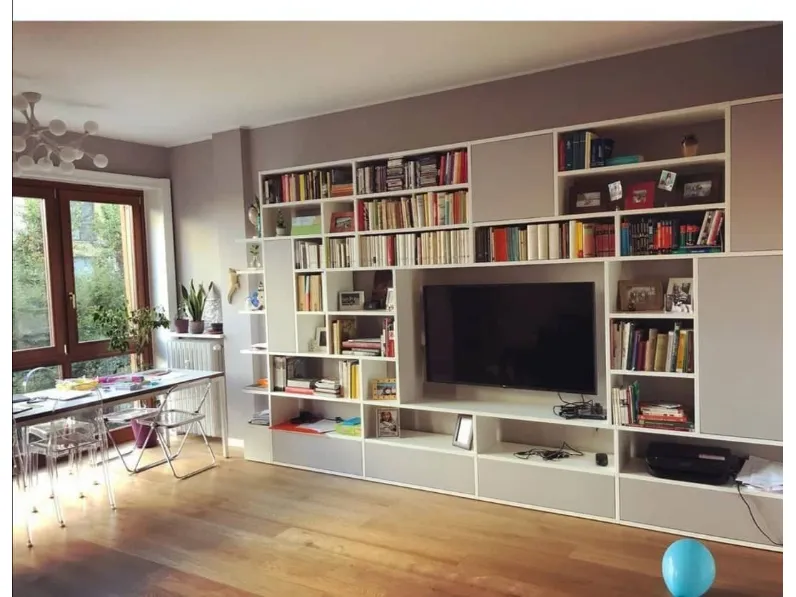 Parete attrezzata Soggiorno sogno design Mirandola in stile moderno a prezzo scontato