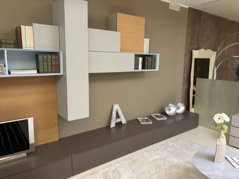 Parete attrezzata Spezio di Pianca in OFFERTA OUTLET