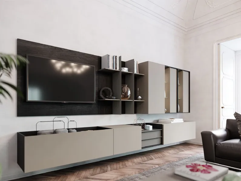 Parete attrezzata Story 1 di Astor mobili in OFFERTA OUTLET