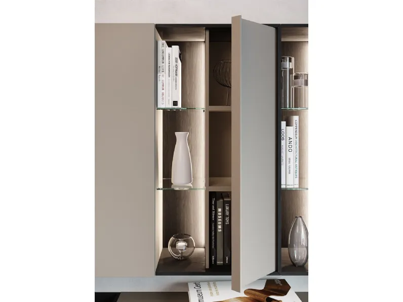 Parete attrezzata Story 1 di Astor mobili in OFFERTA OUTLET